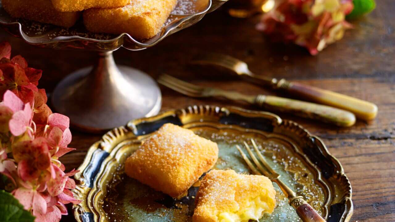 Venetian-style fried custard