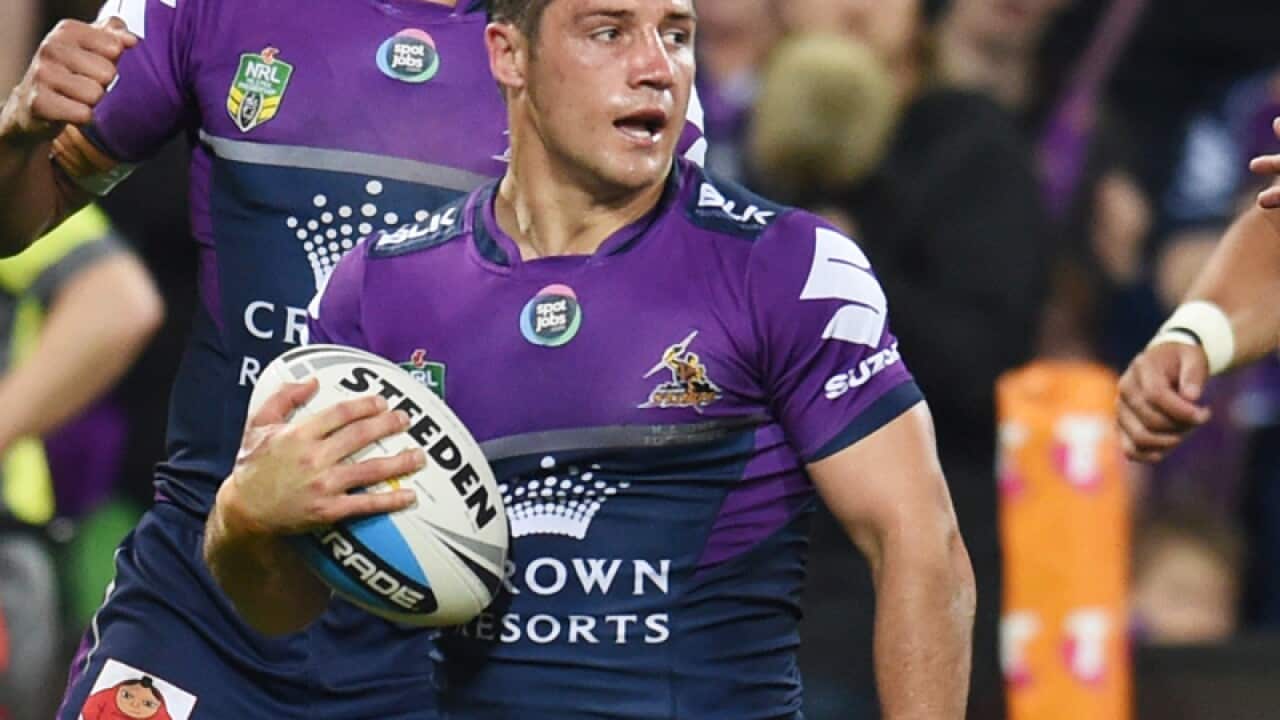 Storm halfback Cooper Cronk