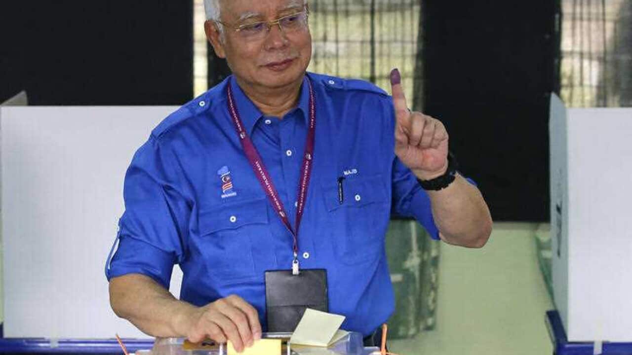 Former Malaysian leader Najib Razak