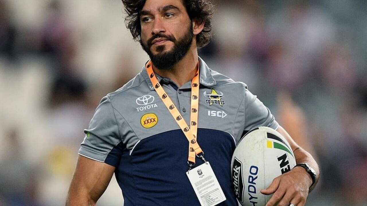 A file image of Cowboys halfback Johnathan Thurston