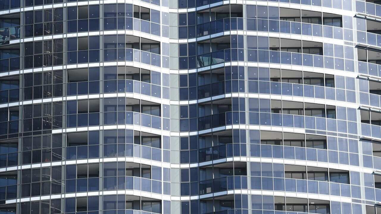 A construction site in Sydney.