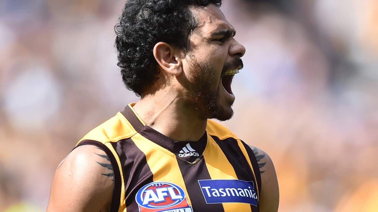 Hawthorn Hawks player Cyril Rioli