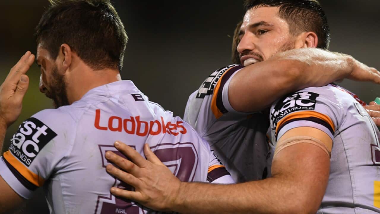 Matt Gillett of the Broncos