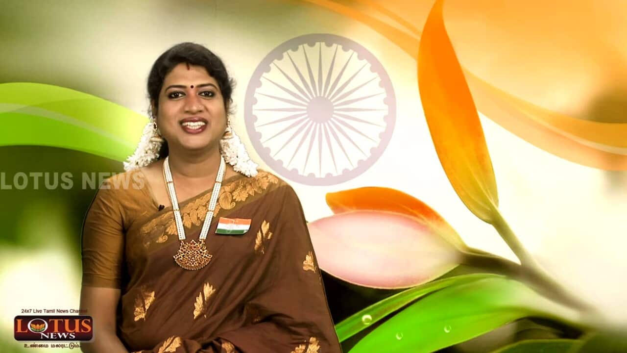 Padmini Prakash, 31, is India's first transgender news anchor. (Screenshot: YouTube)