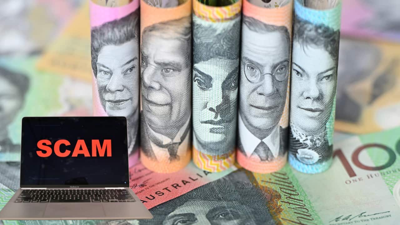 Australian dollars coins in Melbourne