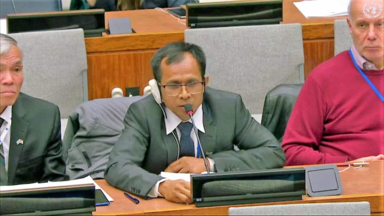 Sinon Sil from CAPPAC at UN meeting