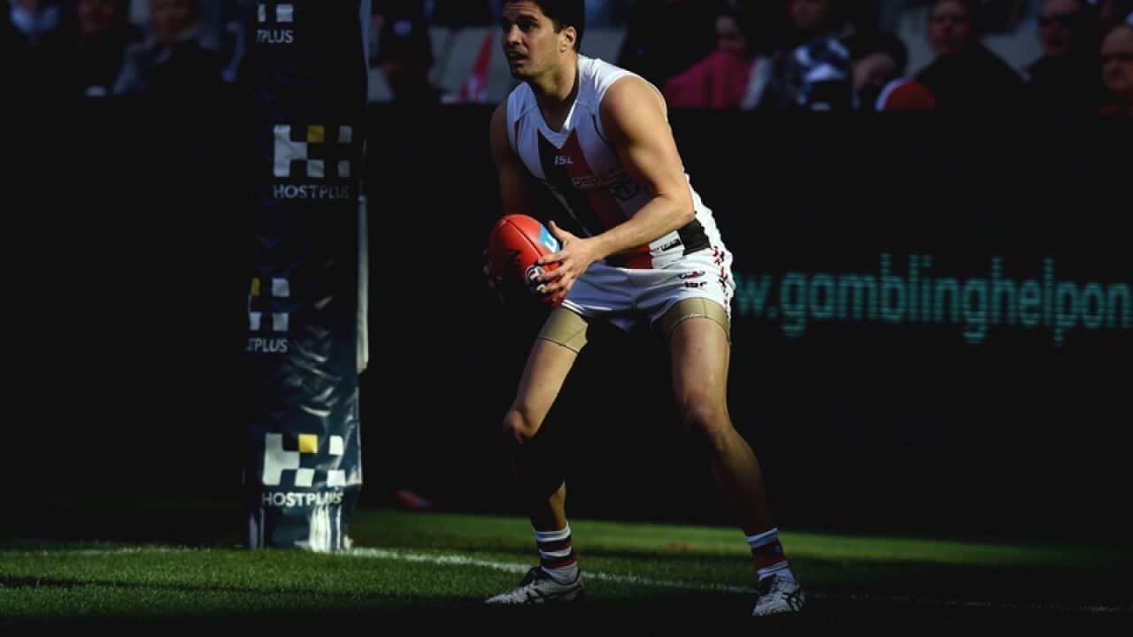 Leigh Montagna of the Saints