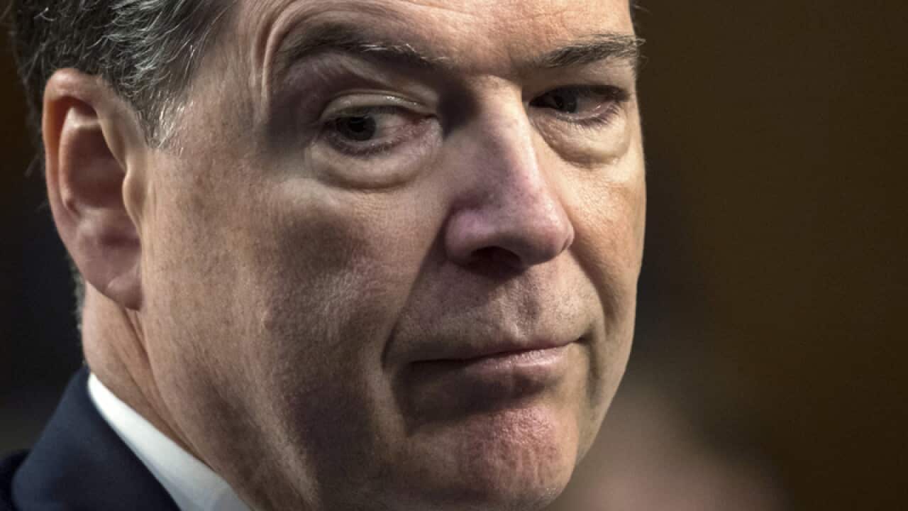 Former FBI director James Comey