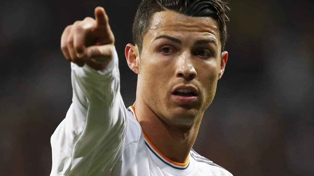 Real Madrid striker Cristiano Ronaldo