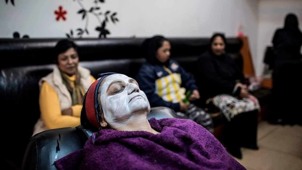 A salon in Johannesburg is one of many cashing in on the massive trend of skin bleaching.