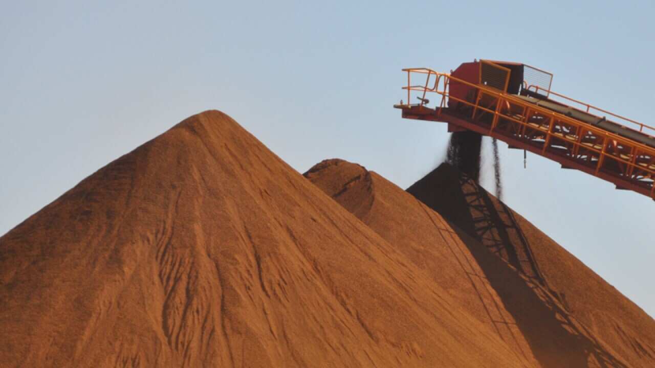 Iron ore operations in the Pilbara region