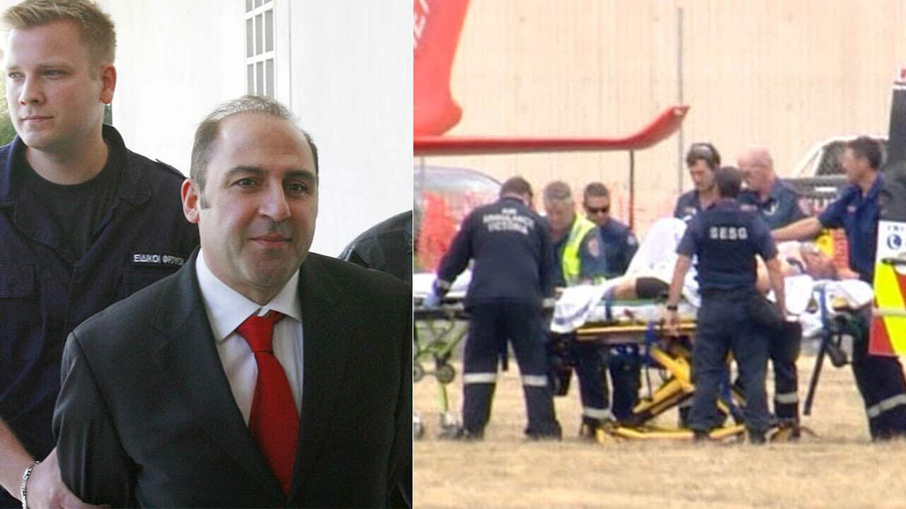 Former Melbourne underworld figure Tony Mokbel has been stabbed in prison. Paramedics have rushed him to hospital.