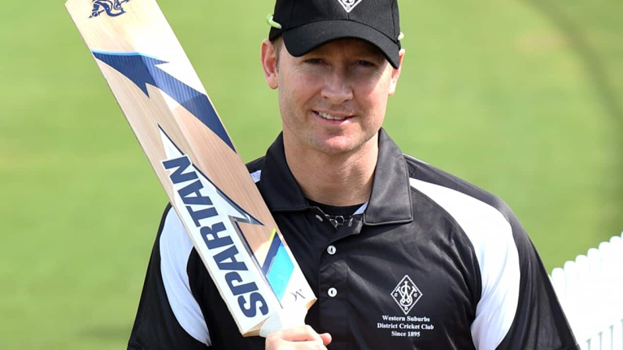 Former Australian cricket captain Michael Clarke.