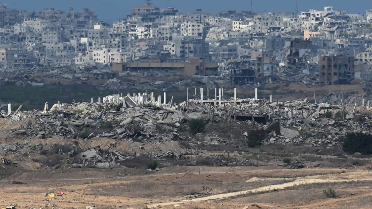 Israel: Viewpoint of Gaza from the City of Sderot