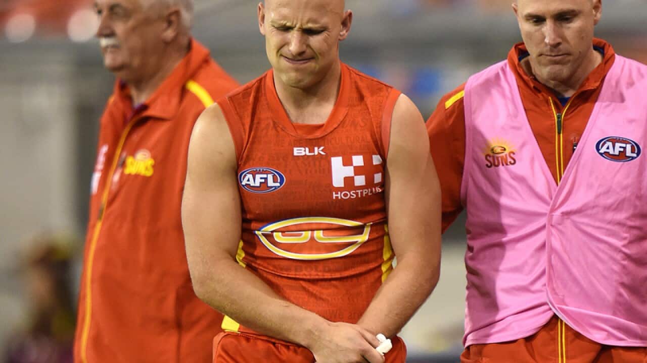 Suns player Gary Ablett