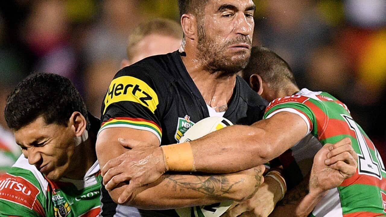 James Tamou of the Panthers