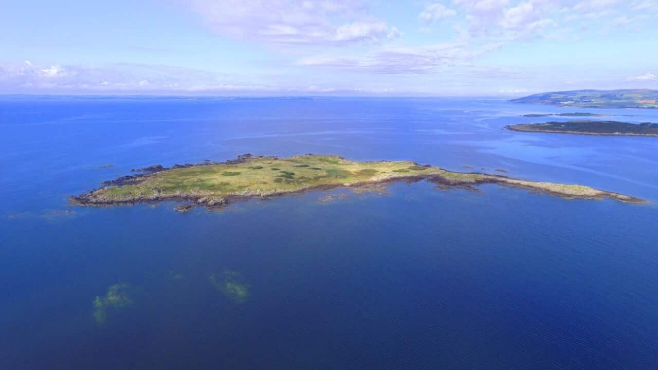 A view of an island