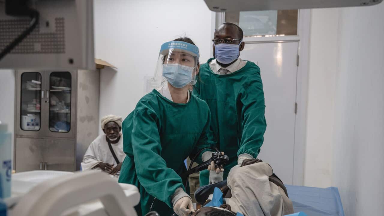 SOUTH SUDAN-JUBA-CHINESE MEDICAL TEAM-SERVICE