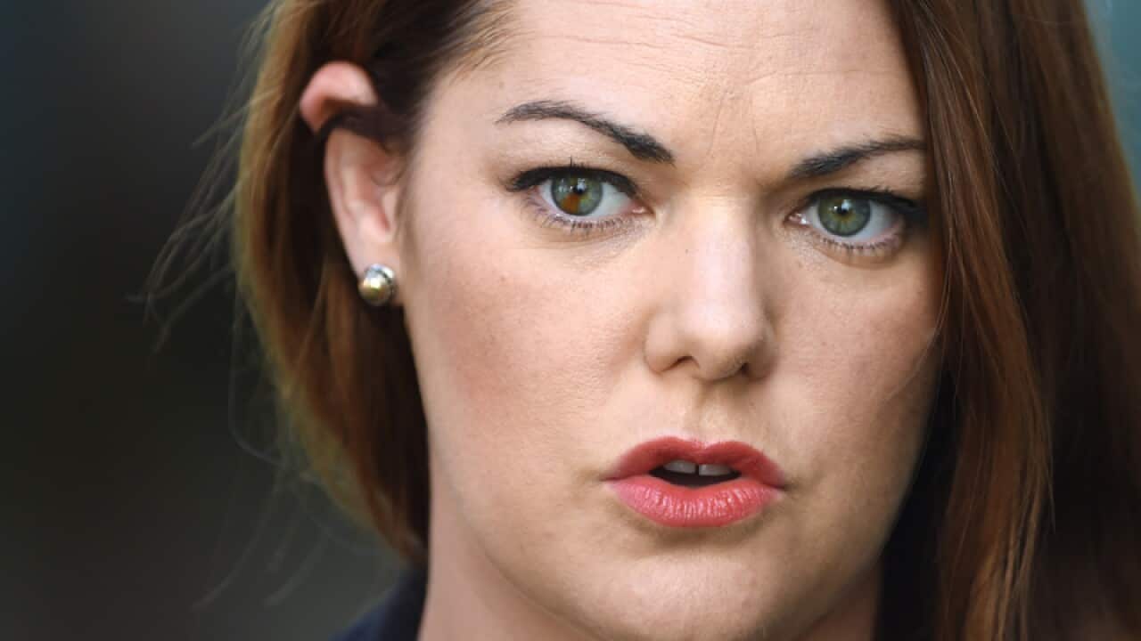 Greens Senator Sarah Hanson-Young.
