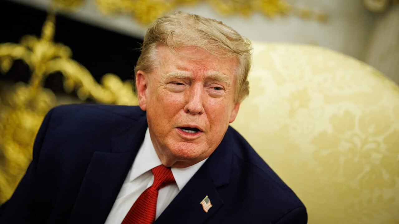 DC: President Donald Trump hosts Lifeguard Ryder Williams in the Oval Office