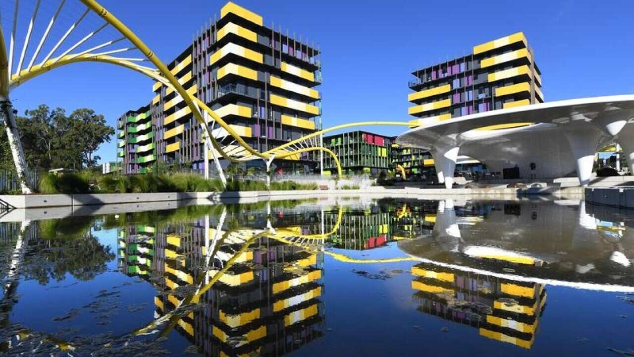 Commonwealth Games Athletes Village on the Gold Coast.