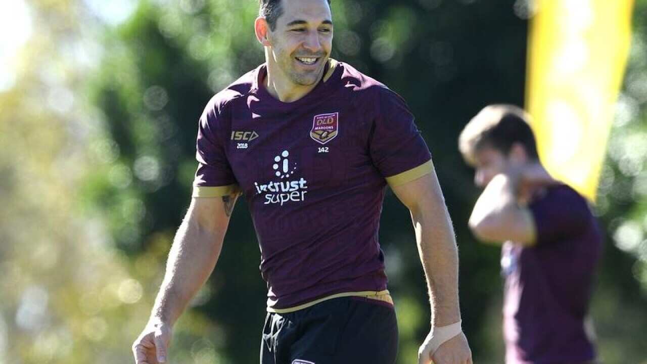 Queensland State of Origin fullback Billy Slater