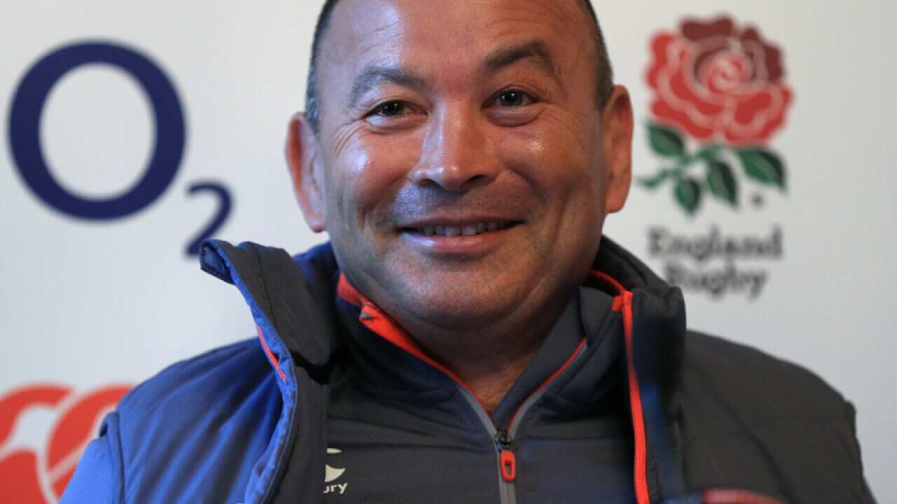 England head coach Eddie Jone