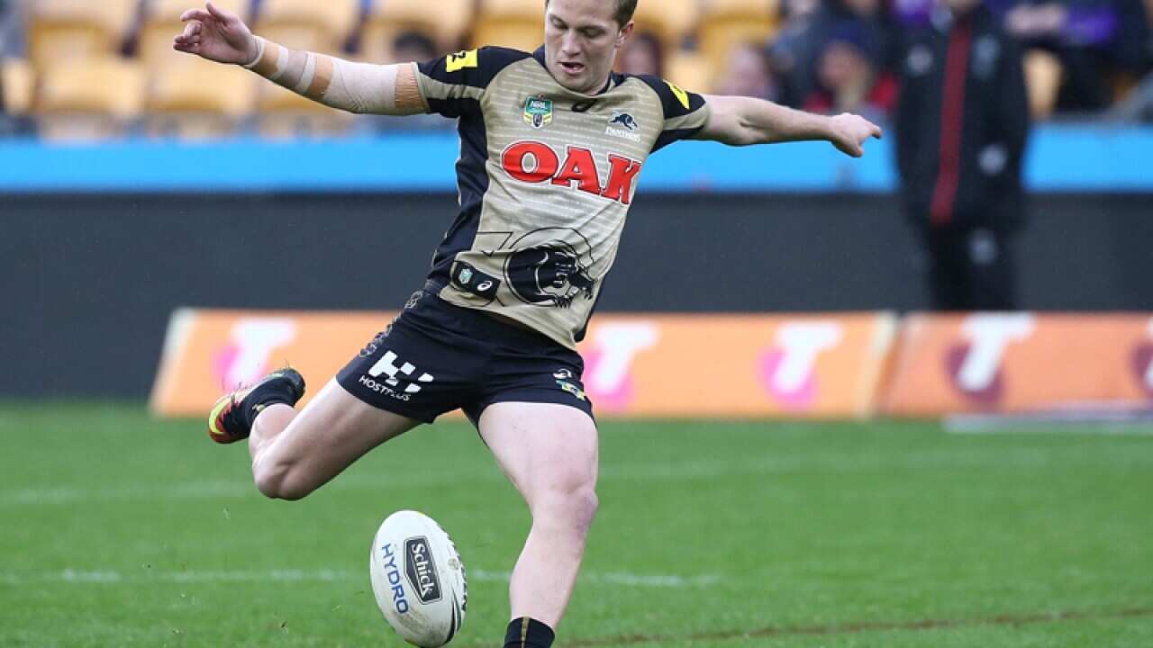 Captain Matt Moylan of the Panthers