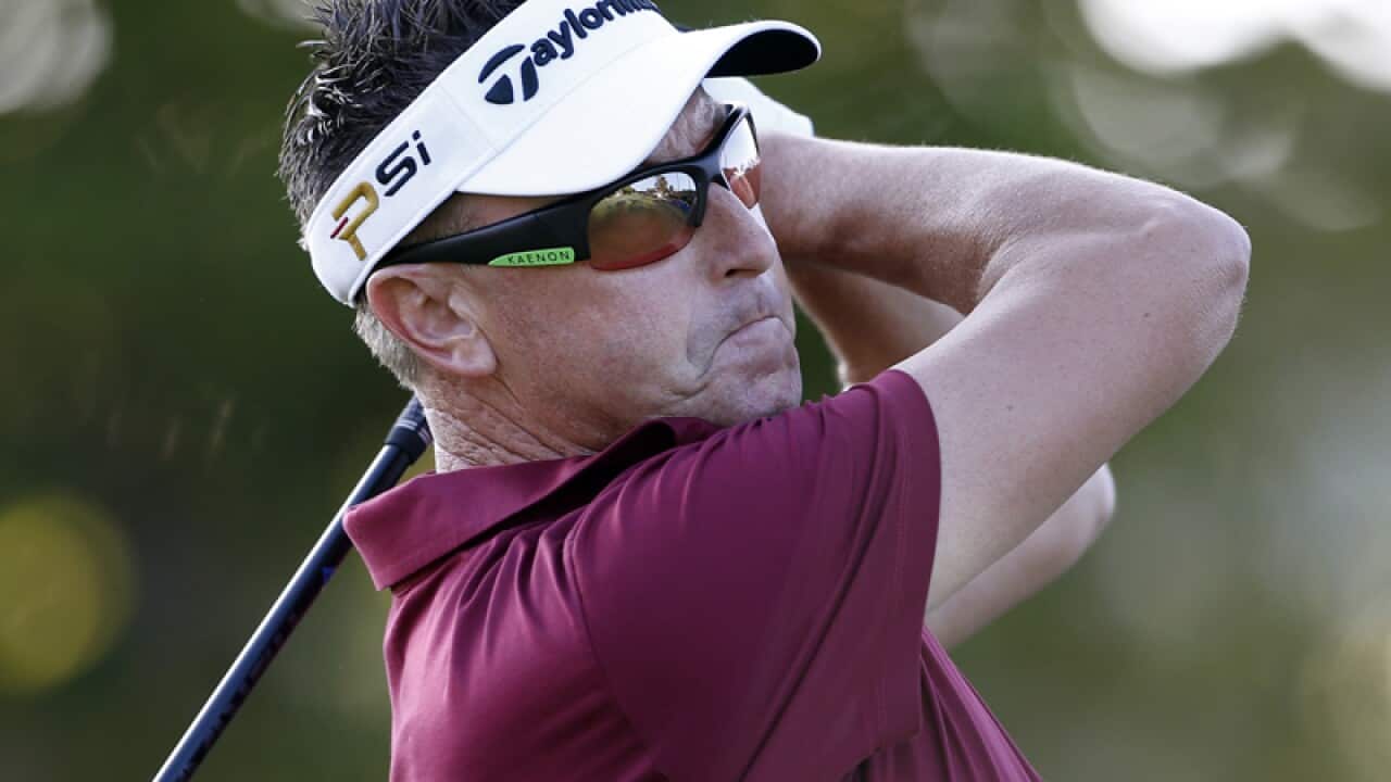 Australian golfer Robert Allenby
