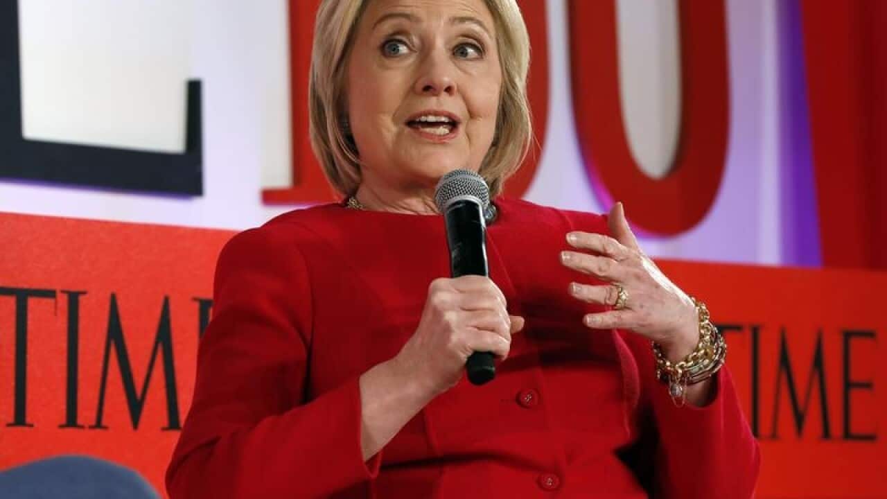 Hillary Clinton has warned against a rush to impeach Donald Trump.