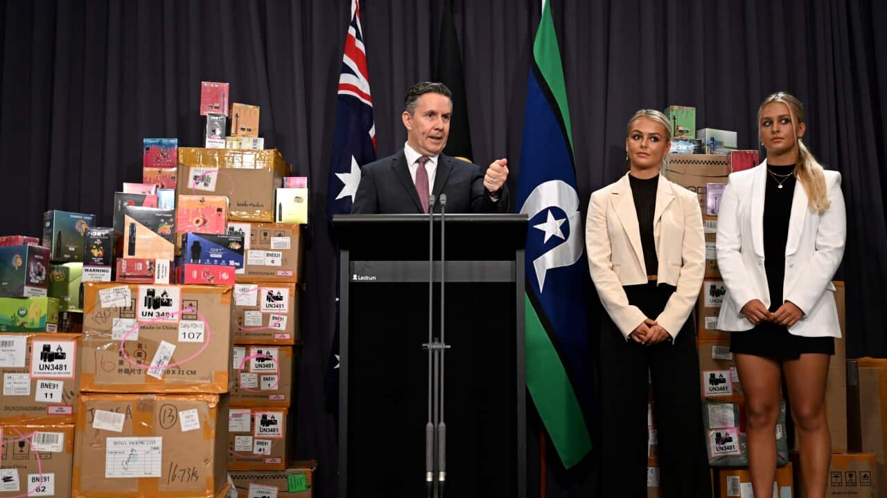 MARK BUTLER VAPING PRESSER