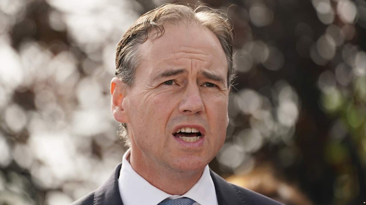 Australian Health Minister Greg Hunt