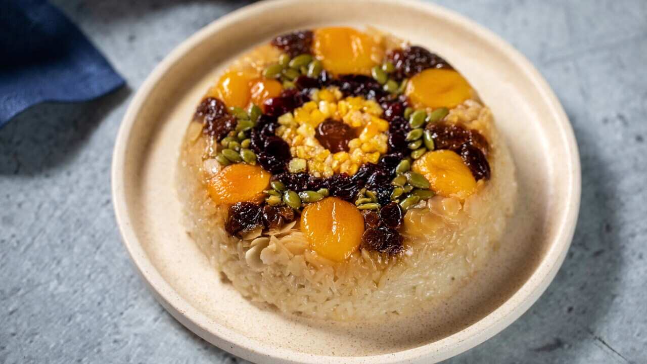 Wight Treasured Rice Eight treasure rice recipe | SBS The Cook Up with Adam Liaw