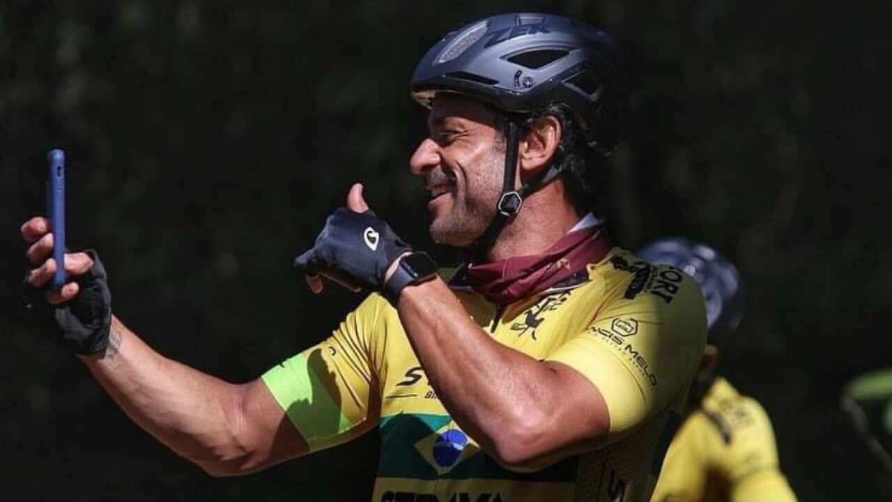 Former Brazil striker Fred on his 600km cycling journey for charity
