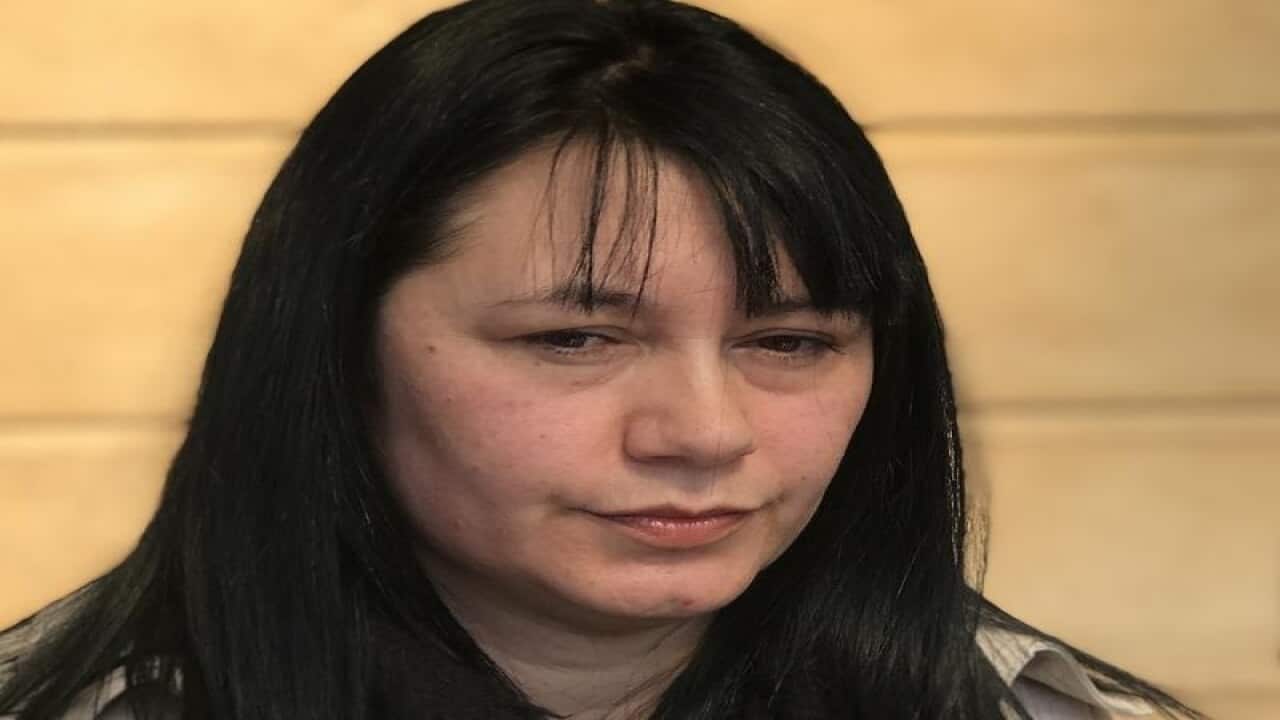 Michelle Ingley-Smith is seen outside the District Court