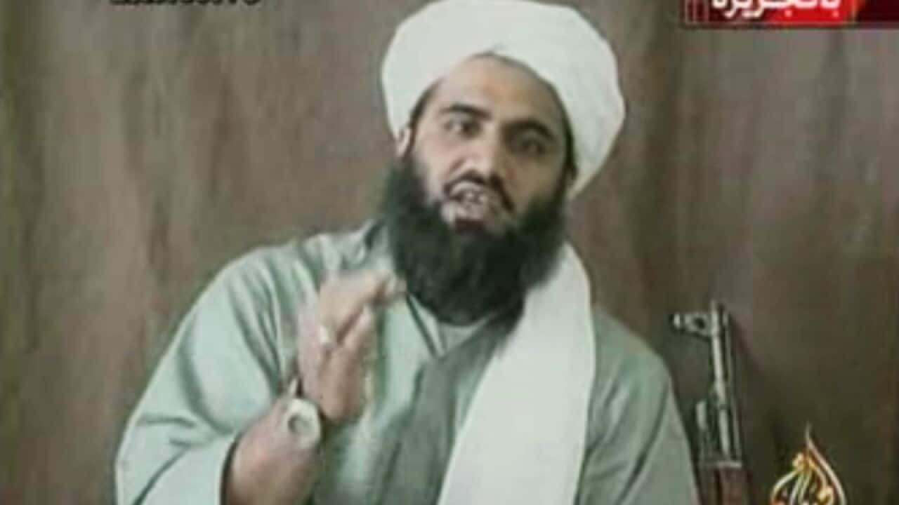 Screen shot of Abu Ghaith