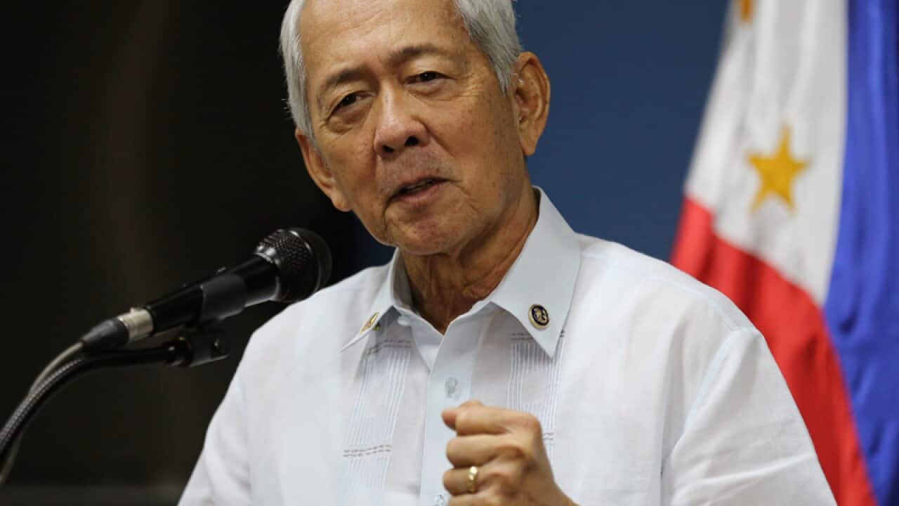 Philippine Foreign Affairs Secretary Perfecto Yasay