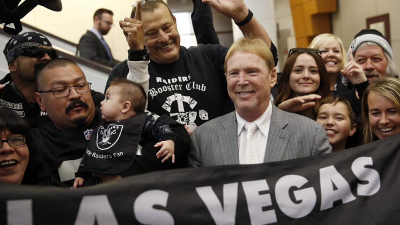 Oakland Raiders owner Mark Davis