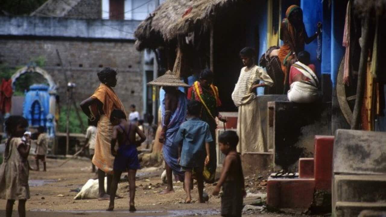 A village from Orissa