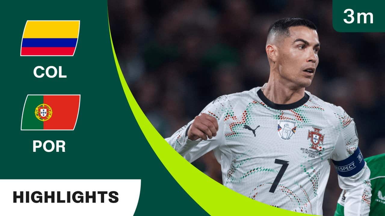FIFA World Cup 2026: Highlights: Colombia v Portugal: Group K