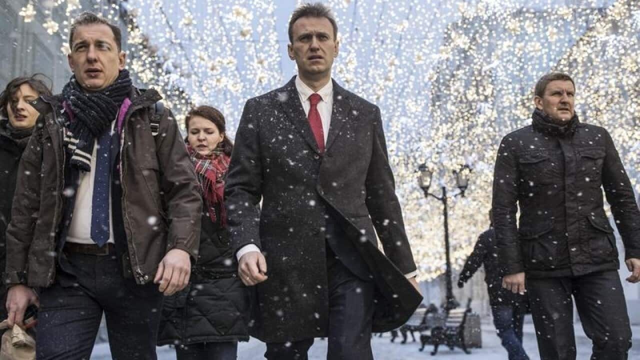 Russian opposition leader Alexei Navalny