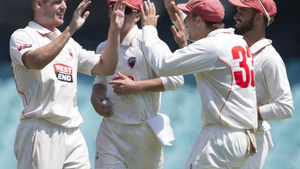 South Australia left-arm bowler Nick Winter