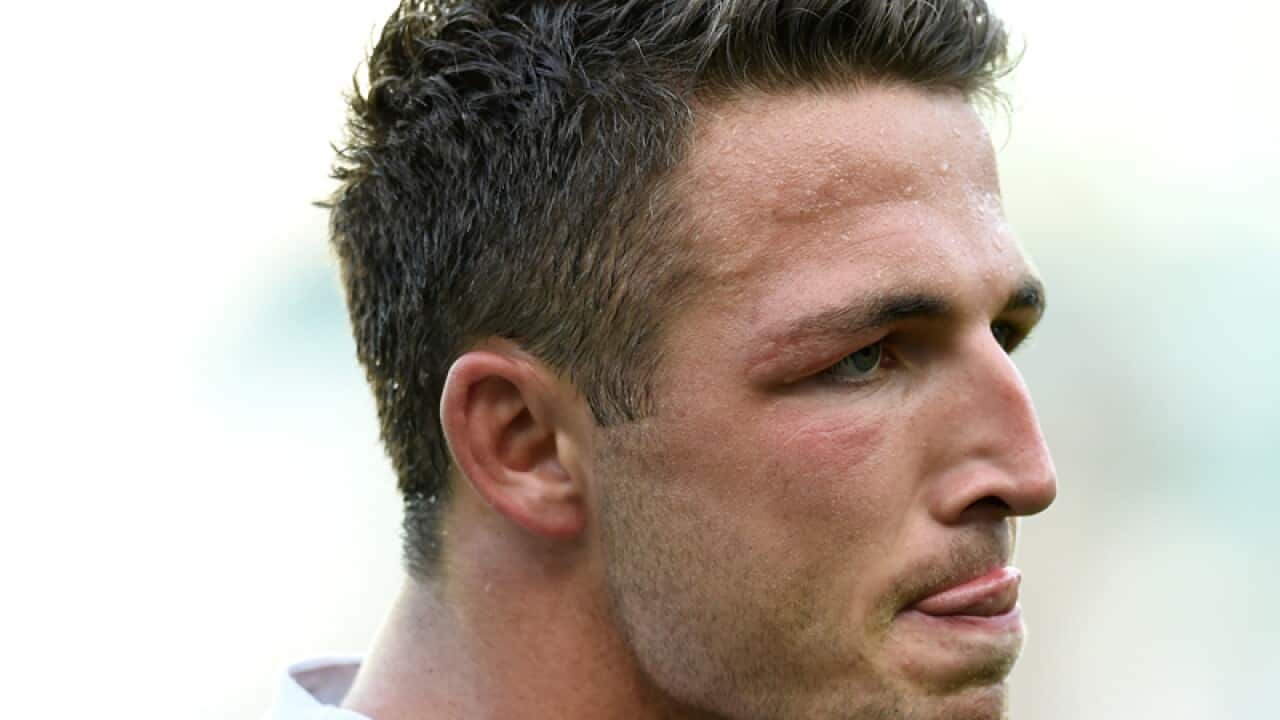 South Sydney forward Sam Burgess