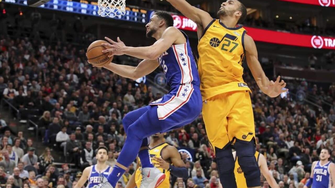 Ben Simmons (left).