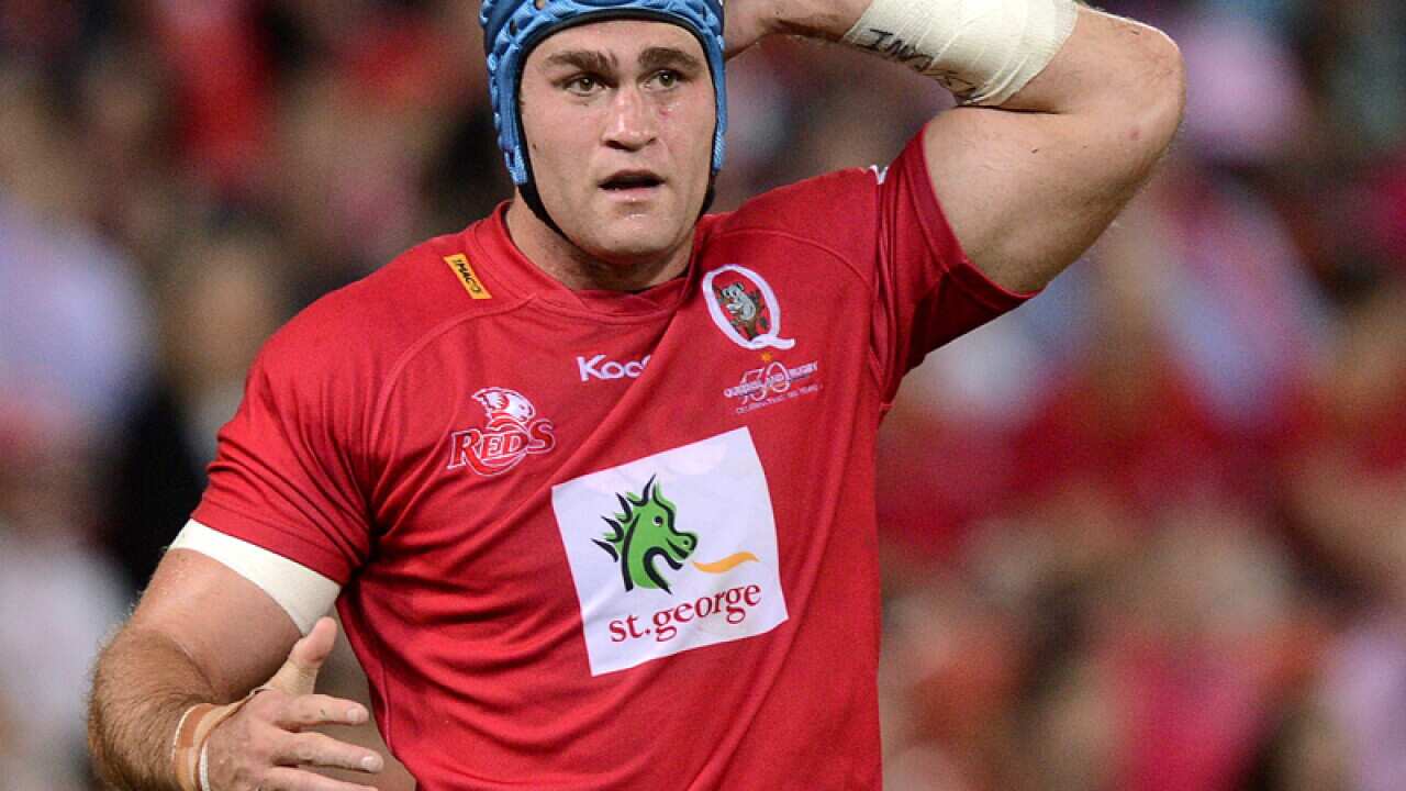 Queensland Reds captain James Horwill
