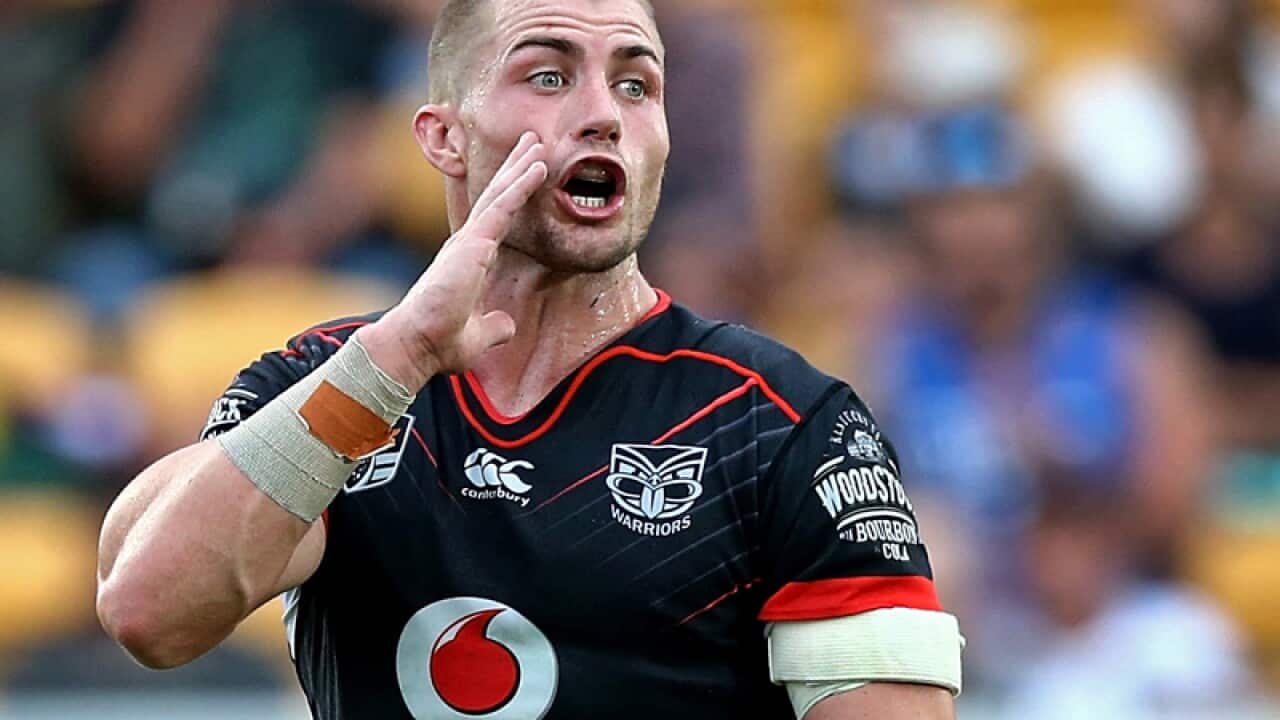 Kieran Foran of the Warriors