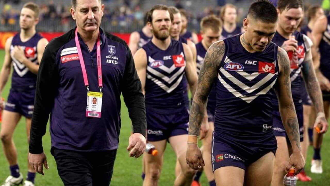 Ross Lyon, coach of the Fremantle Dockers.