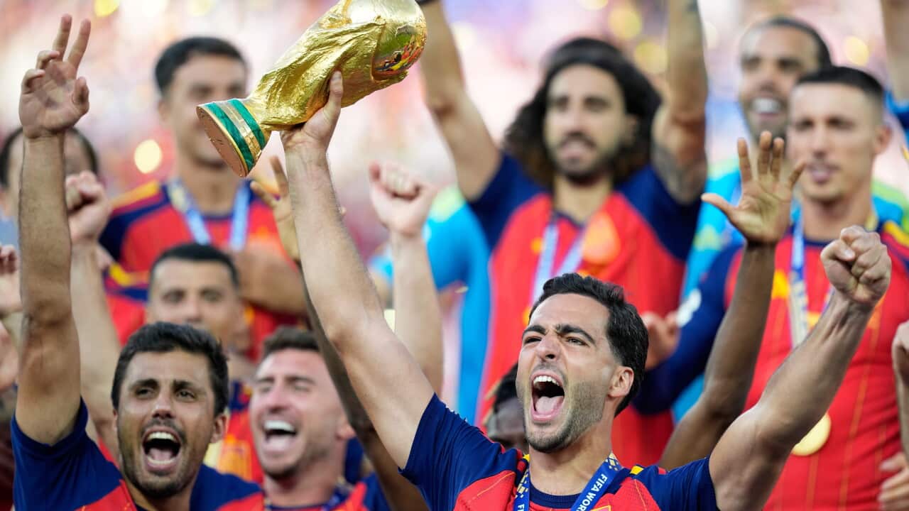 Argentina Spain WCup Soccer