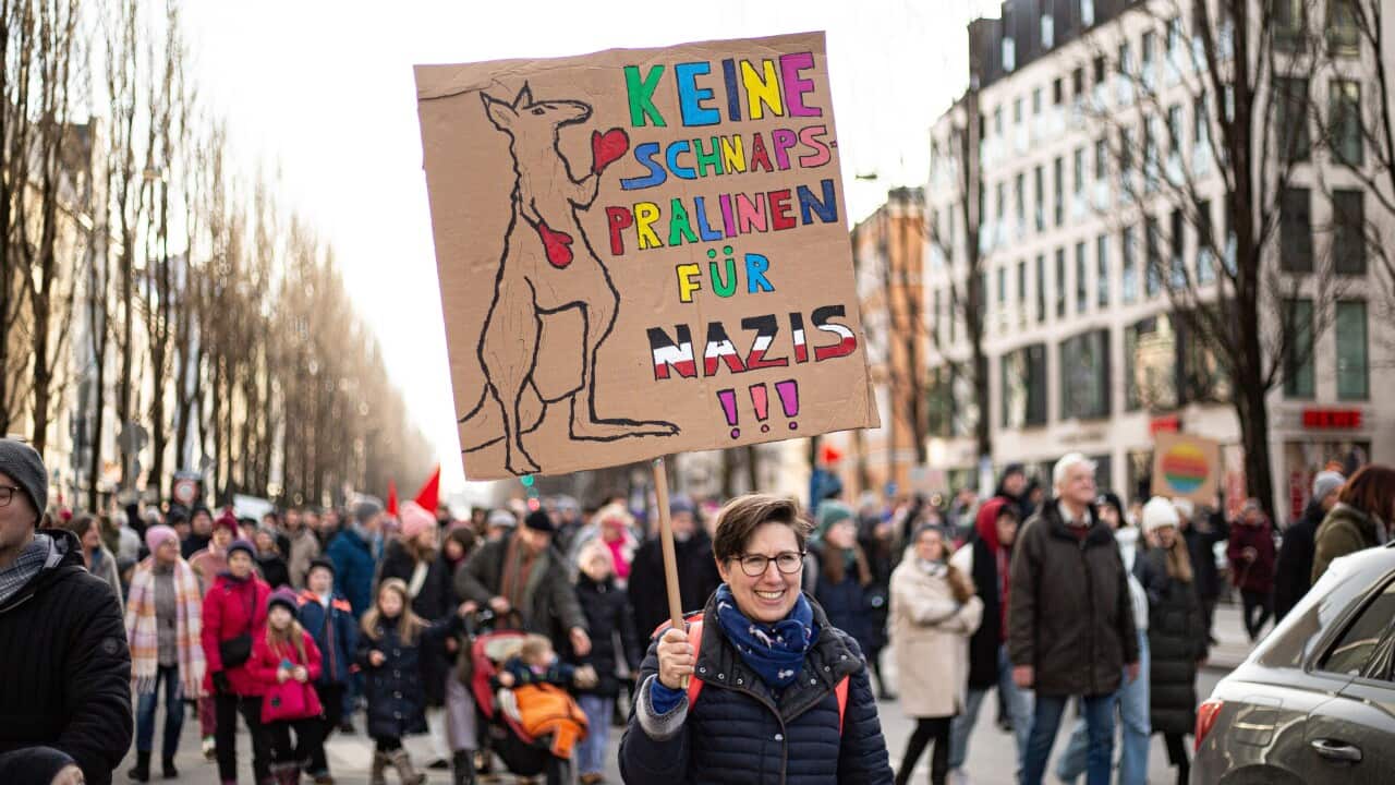 Germany: Protest against the AfD in Munich