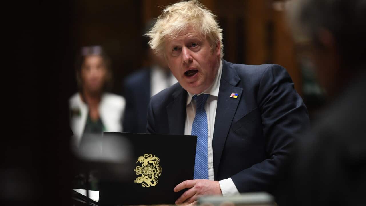 Boris Johnson makes an apology in parliament for breaking COVID-19 rules